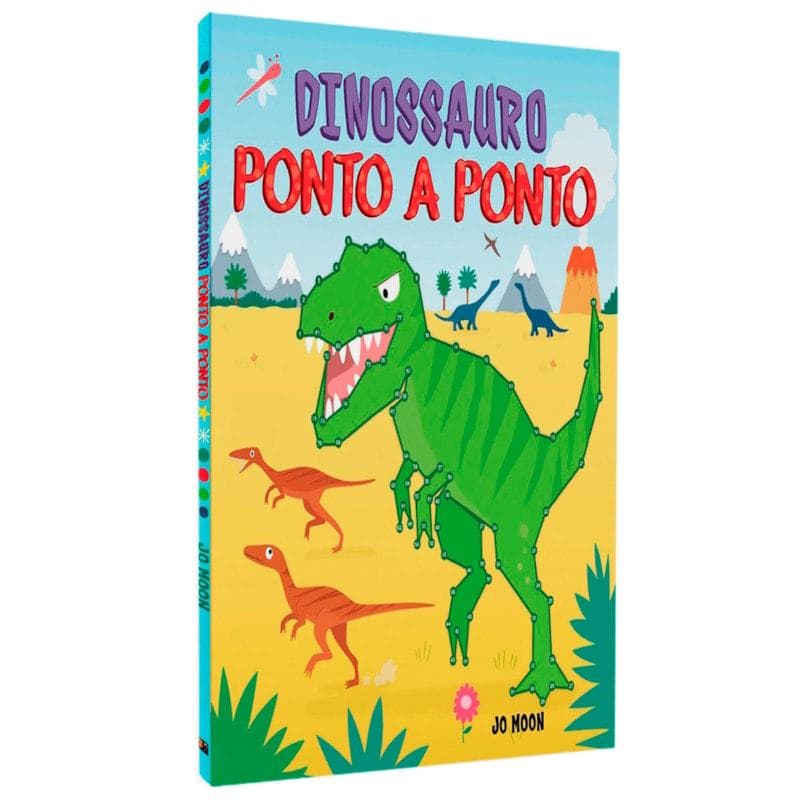 Livro Dinossauro Ponto A Ponto | Jo Monn