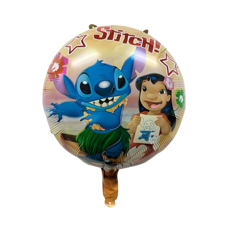 Kit 10 Baloes Lilo e Stitch*& Frente e Verso Diferentes 45cm Decoração Aniversario