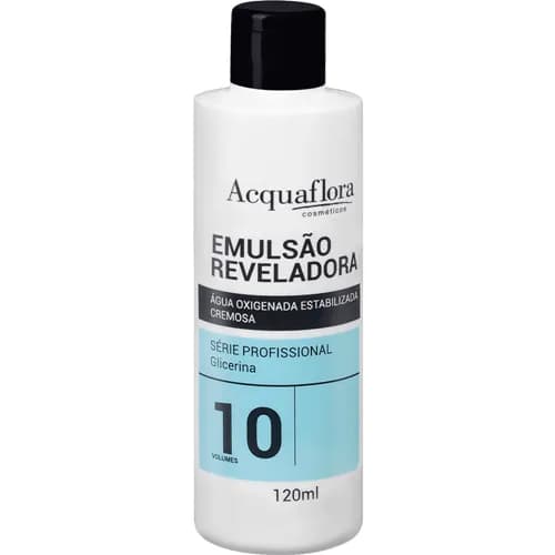 Acquaflora Emulsão Reveladora 120ml - 10 Volumes