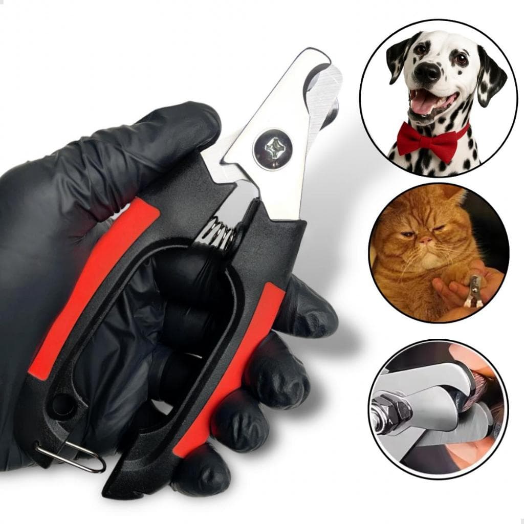 Alicate Cortador De Unhas Pet banho e tosa grande Bahwolf Cães Gatos 16cm Dalmata pastor alemão
