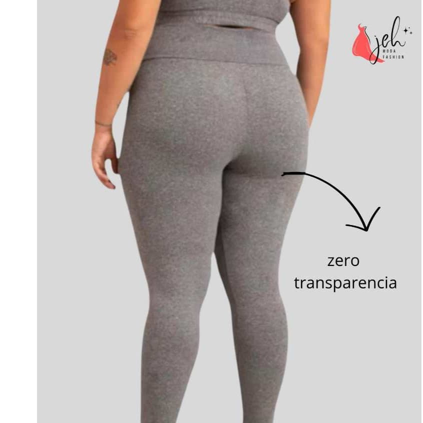 Legging Suplex Premium Plus Size sem Transparencia