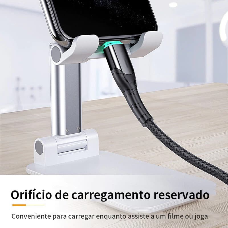 PROMOÇÃO！Atualizar！Suporte Para Celular e Tablet Dobrável Portátil Ajustável Apoio Mesa