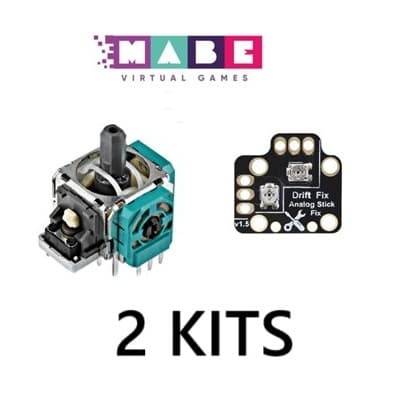 2 Botõe Analógico 3D ALPS original + 2 placas de ajuste drift para  controle do Xbox One, Xbox One S , Xbox Séries S e X