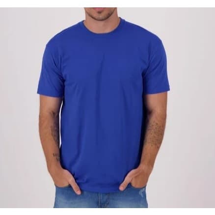 Camiseta malha fria pv 67% Poliéster e 33% Viscose