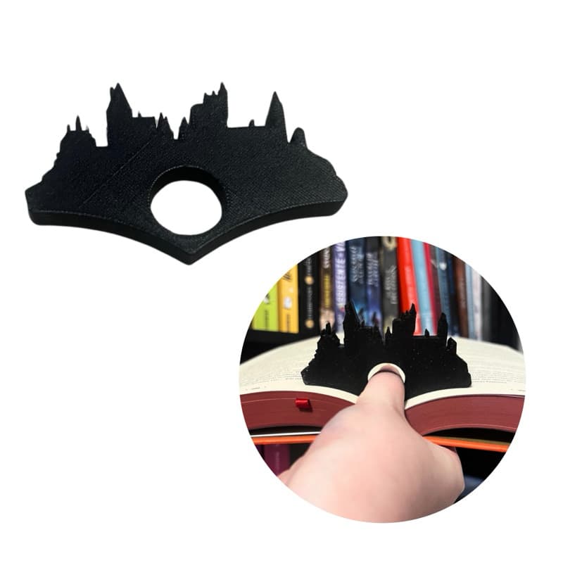 Suporte Dedo Dedão Leitura Pagina Livro Hogwarts Harry Potter