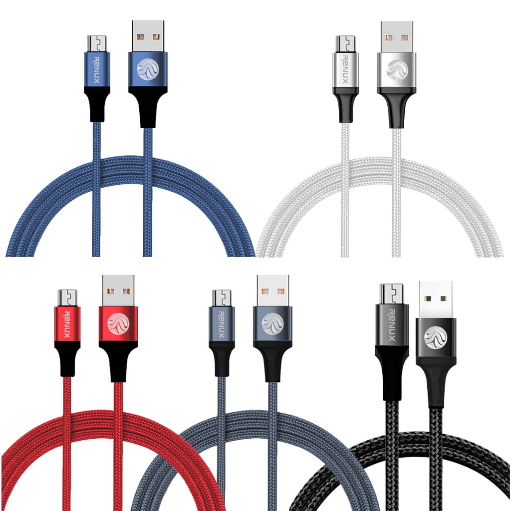 Cabo de Dados Micro-USB Carregamento Rápido 5A 1m - Renux