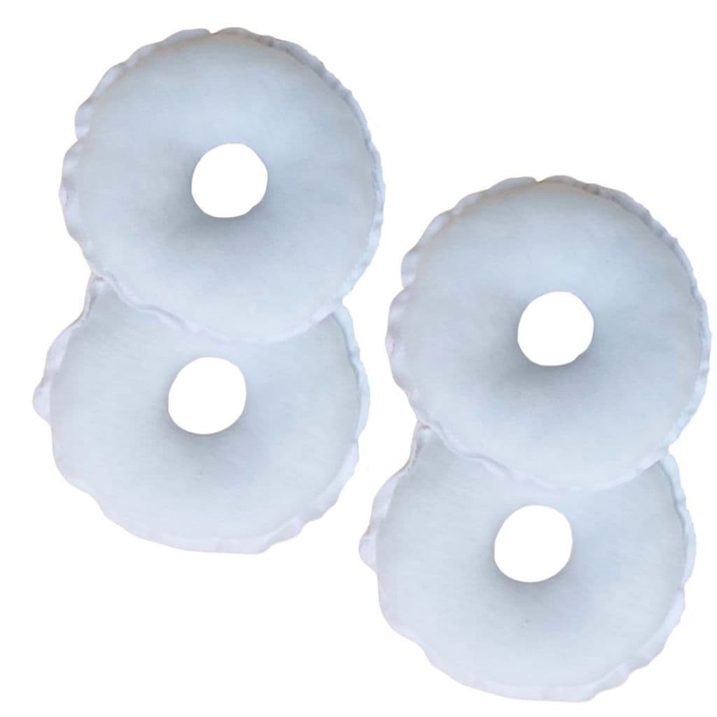 Kit com 4 Rosquinhas de seios para Amamentação - 2 pares