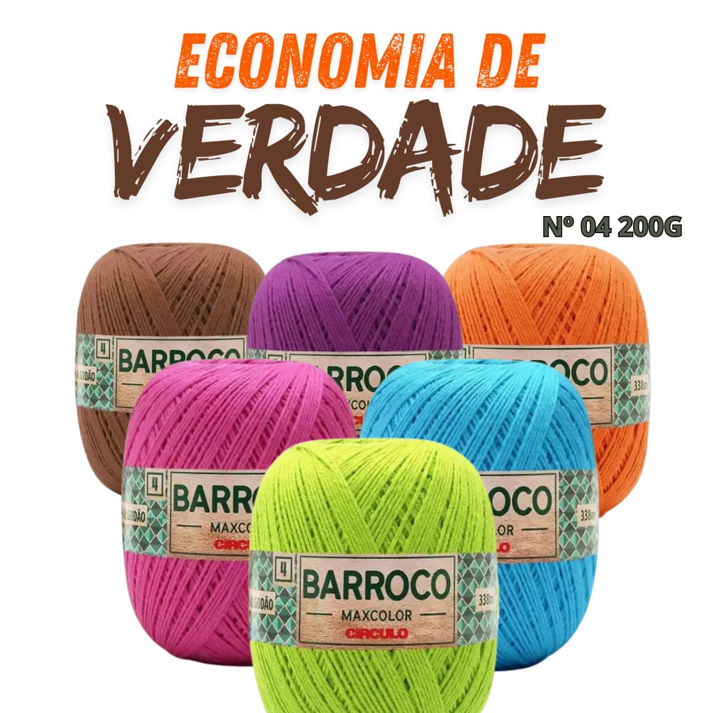 Barbante Barroco Nº 04 200g Circulo