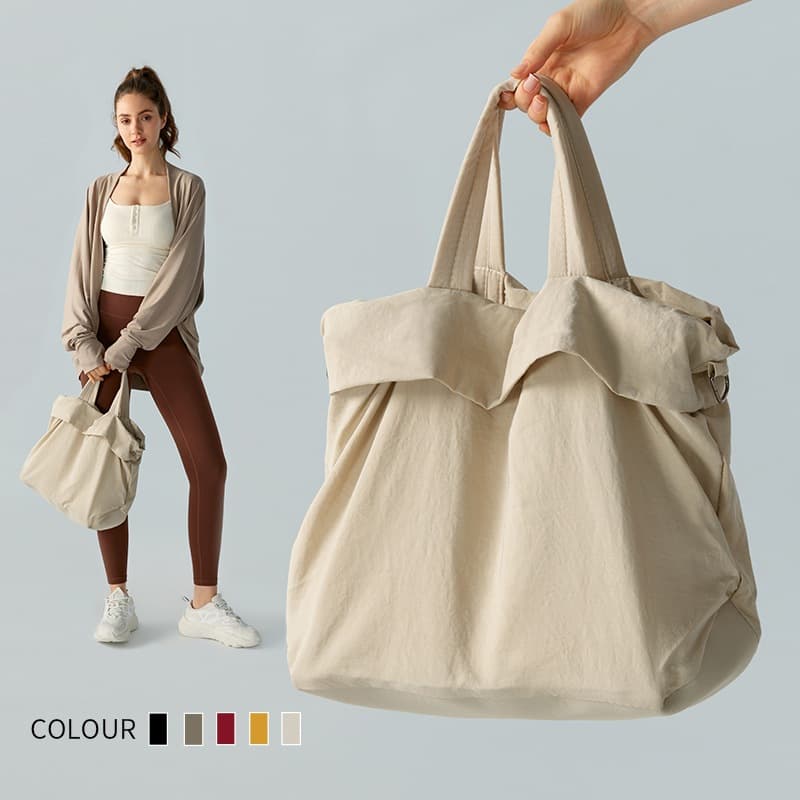 Xaviera Bolsa feminina casual super leve resistente com alça transversal uso dia a dia academia fitness yoga esportiva