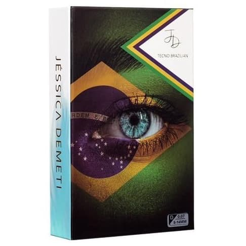 Cílios JD Lashes YY Brasileiro Grande Curvatura D 0.07 - Preto