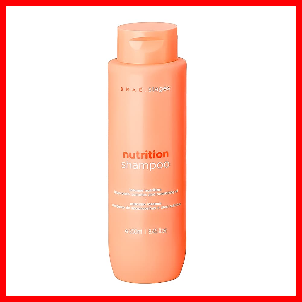 Braé Stages Nutrition Shampoo 250ml (Nutrição intensa e regeneração)