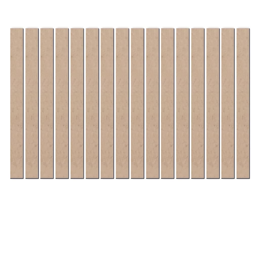 Kit 40 Ripas Ripado Madeira Mdf Cru Shiplap Retangular Decorativo 3mm Decoração Parede Quarto Sala