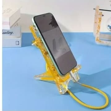Suporte personalizado de mesa para celular em resina