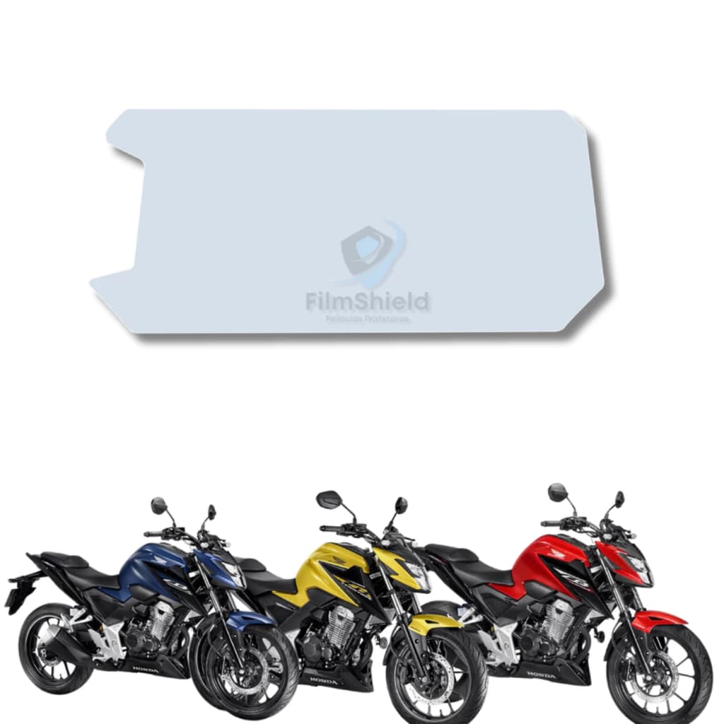 Película protetora painel tela CB300F Twister XRE300 Sahara 2025 2026 em diante proteção antirrisco