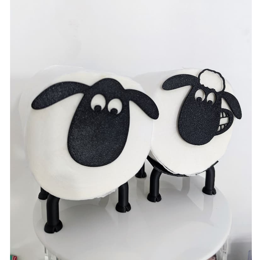 Suporte de Papel Higiênico Shaun Ovelha Carneiro Decoração de Banheiro