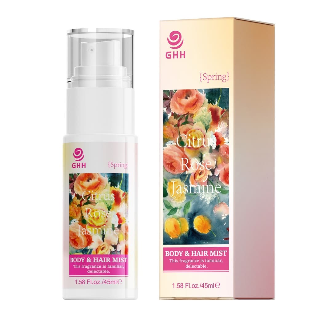 Rose Body&head Toner Spring, adequado para todos os tipos de pele, umidade,  e esclarece a pele