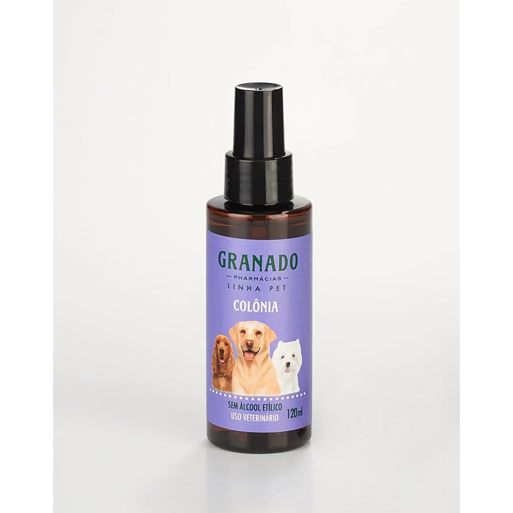 Colônia Perfume Pet Granado para Cães e Gatos 120ml - PROMOÇÃO