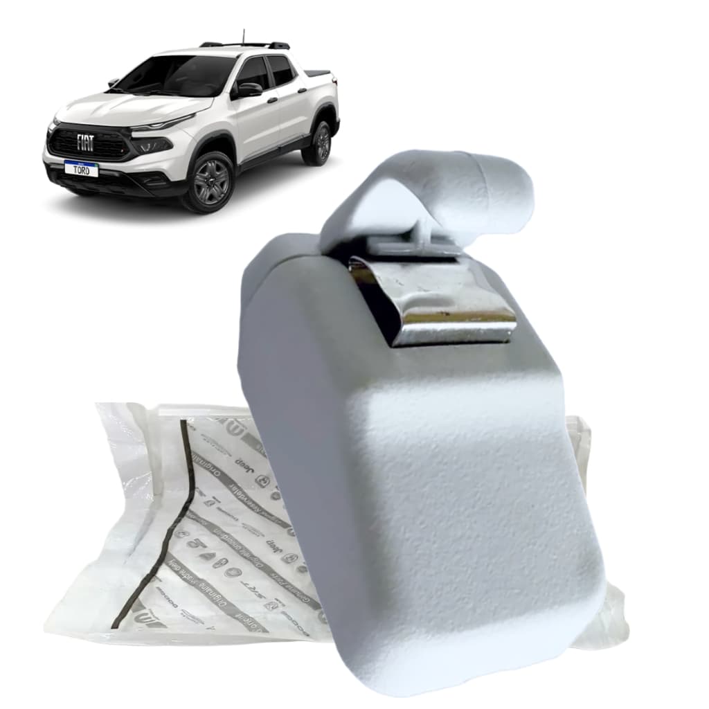 Suporte Trava Quebra Sol Cinza Fiat Toro Original