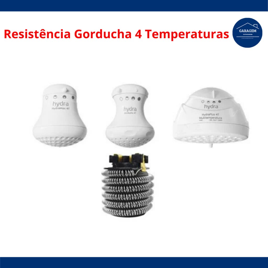 Resistência Ducha Hydra Corona Gorducha Hydraplus Hydramax 4T 220V (5800W) - PMR Similar