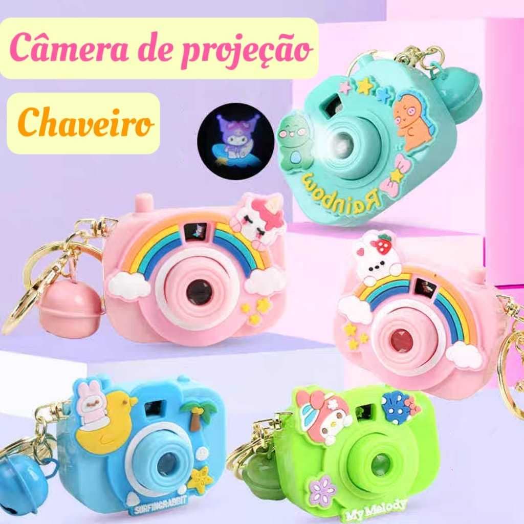 Chaveiro Desenho Animado Câmera Projetor Imagens Fofas Projeção Cute Cartoon Key Gromit Dog