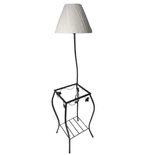 Coluna quadrada uva com luminaria cupula cru mesa de canto aparador nicho sala quarto