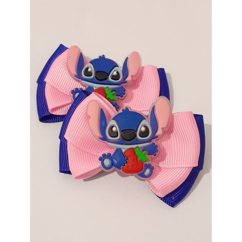 Par de Laços Stitch / Par de laços Angel / Par de laços P / Laço Stitch / Laço Angel / Laço Infantil