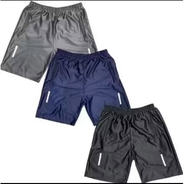 Kit 03 Bermudas Shorts Masculino Básico - Estilo Fitness - Cores sortidas Academia
