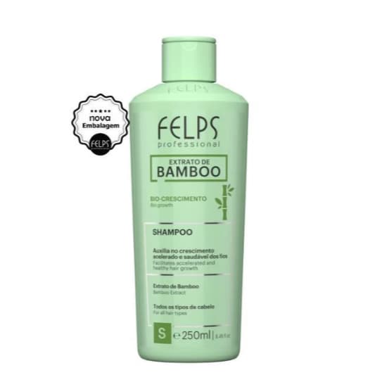 Shampoo Felps Bio Crescimento Capilar Extrato de Bamboo 250ml