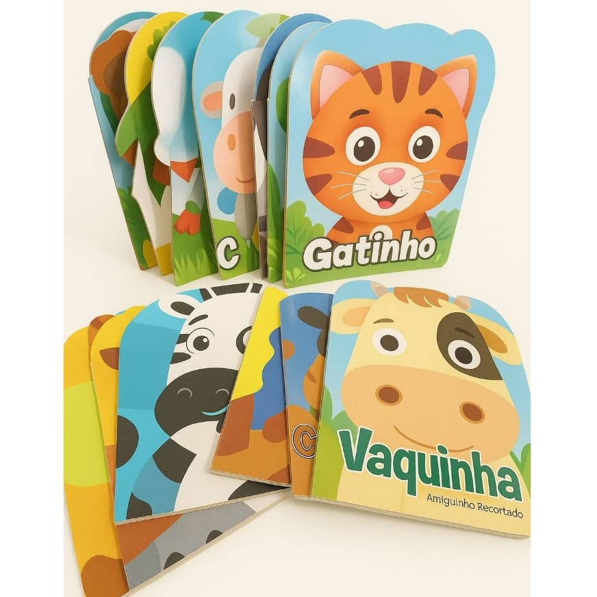 Kit 15  livrinhos com histórias infantis