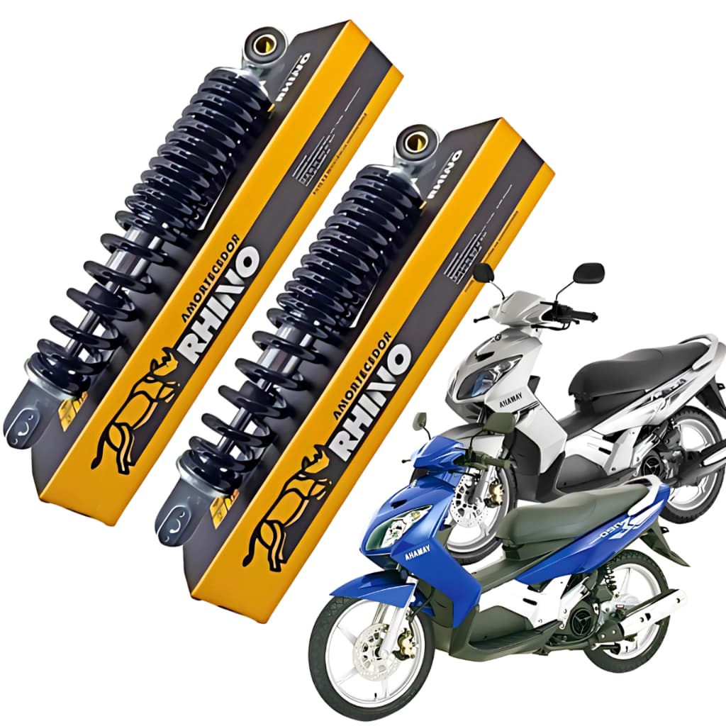 Par Amortecedor Traseiro Yamaha Neo 115 2003 2004 2005 2006 2007 2008 2009 2010 2011 2012 2013 2014 2015 2016 Rhino