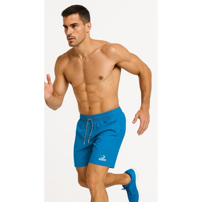 Shorts masculino elastano treino academia esportivo tactel dry fit beach tennis corrida