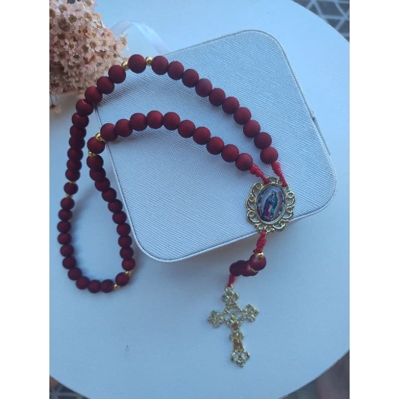 Terço de Nossa Senhora de Guadalupe| terço católica | presente religioso