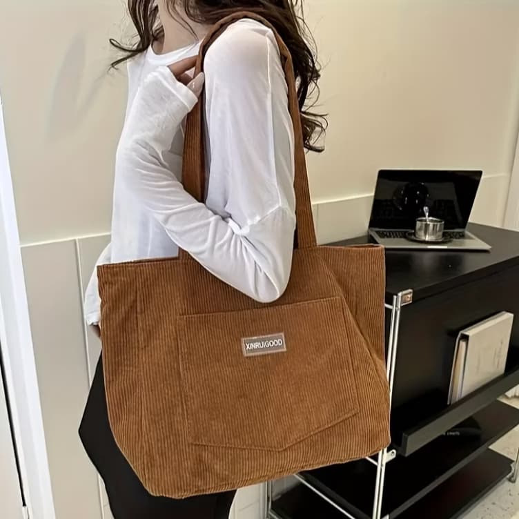 Bolsa Em Veludo Feminina Alça Ombro Trabalho Faculdade Lazer Menina Mulher Presente Dia Das Mães