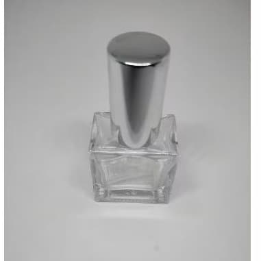 30 frascos vidro Monsieur 9ml com borrifador PRATA para amostra de perfume