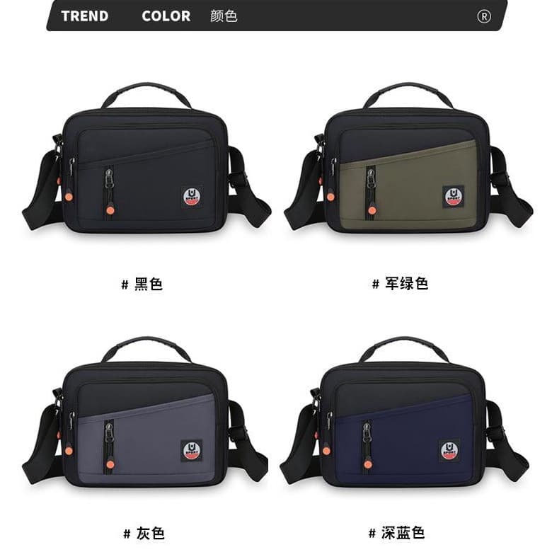Bolsa Transversal Masculina Grande capacidade para Notebook e Trabalhar