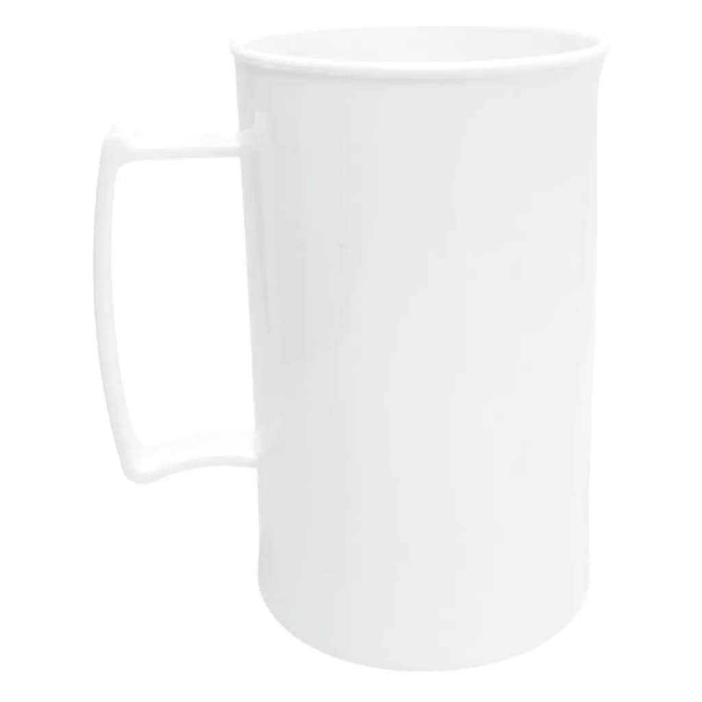 50 Canecas brancas 300ml Acrílicas