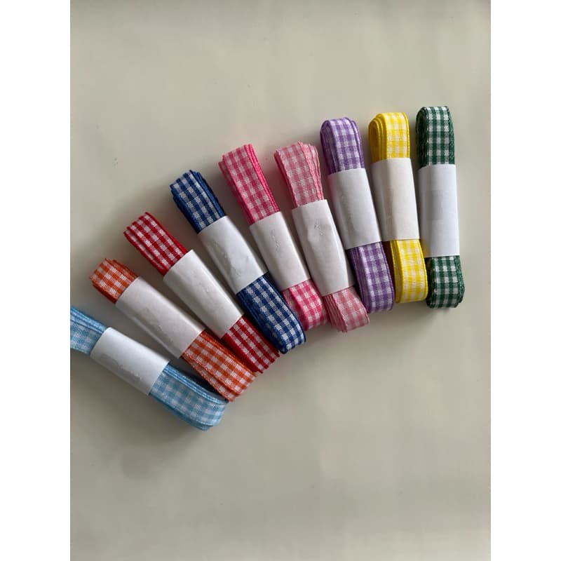 FITA XADREZ DE 10 mm / kit com 9 cores
