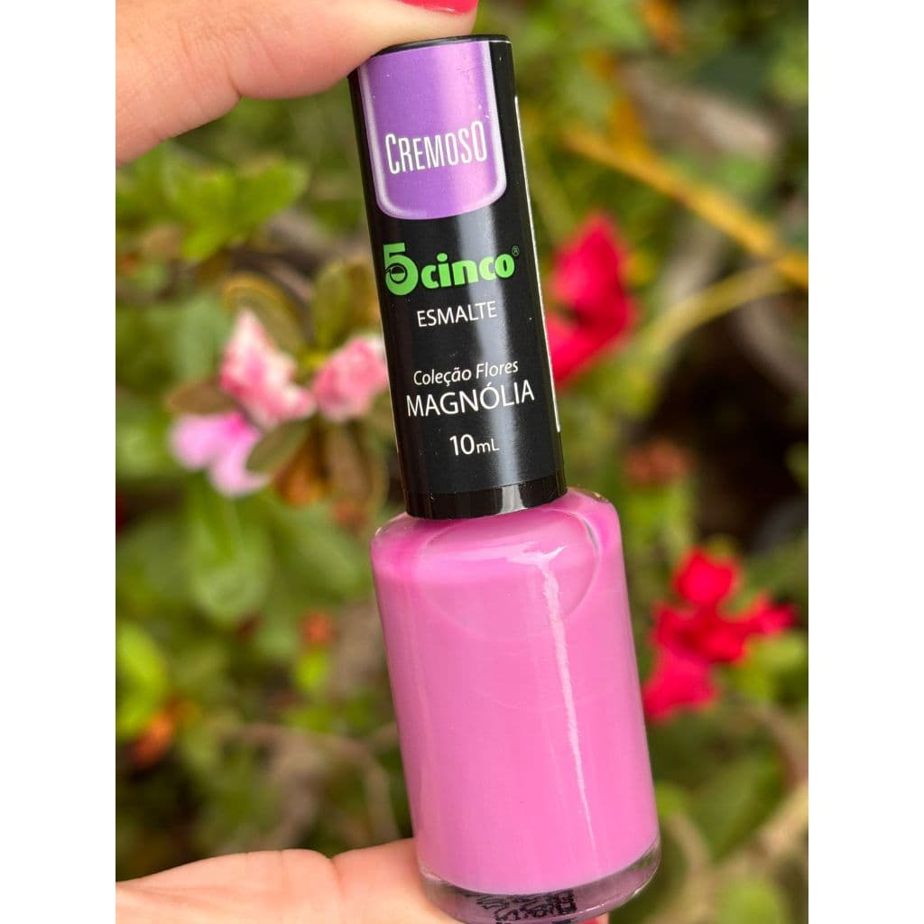 Esmalte 5cinco rosa cremoso Magnolia 10ml