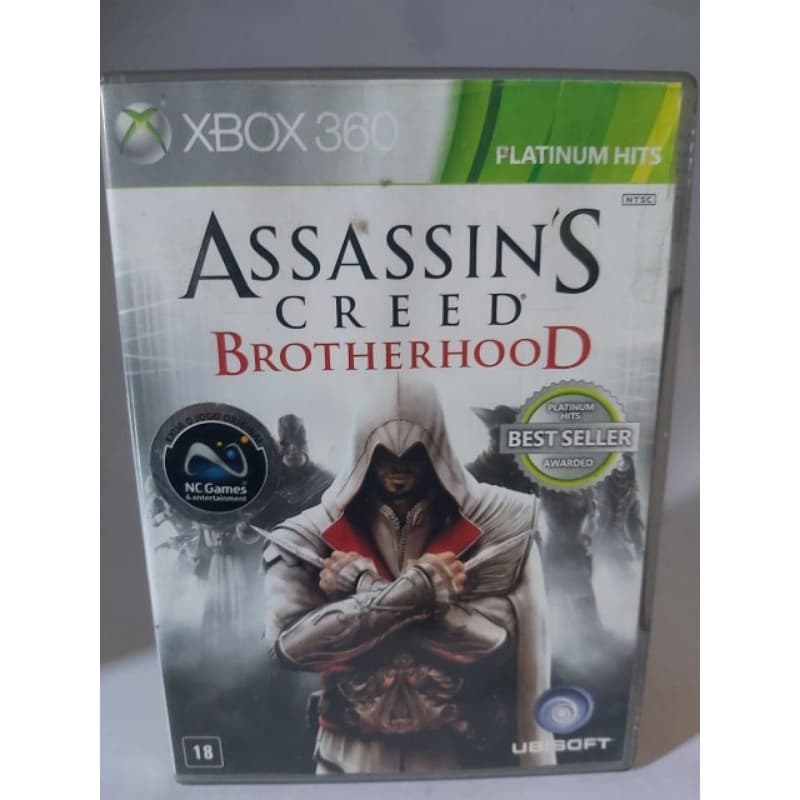Assassins Creed Brotherhood Xbox360 Original Mídia Física