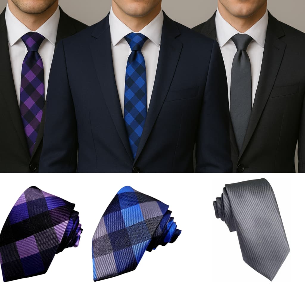 Gravata Slim Social Masculina Elegante para Reuniões, Congresso, Ministério e Ocasiões Formais – Várias Cores