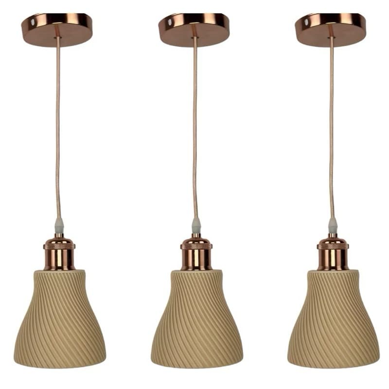 Kit 3un Luminárias Lustre/Pendente Para Bancada Elegante (ENVIO IMEDIATO)