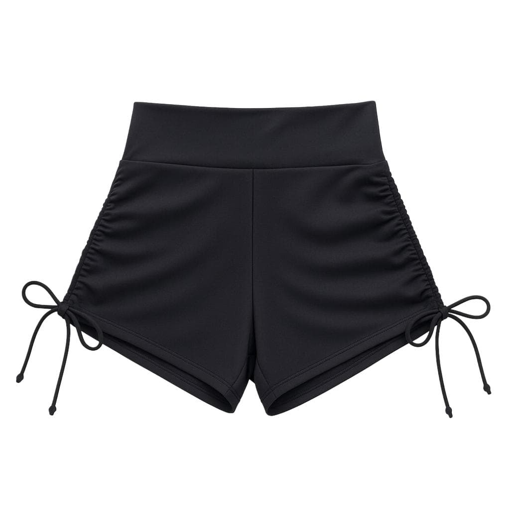 Short Curto Suplex Feminino Academia Laço Lateral Fitness Roupa Malhar Treinar