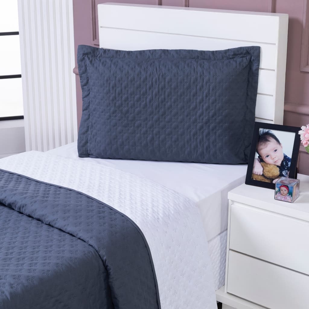 Colcha Cobre Leito Roupa de Cama SOLTEIRO Hipercal 200 Fios SUPREME