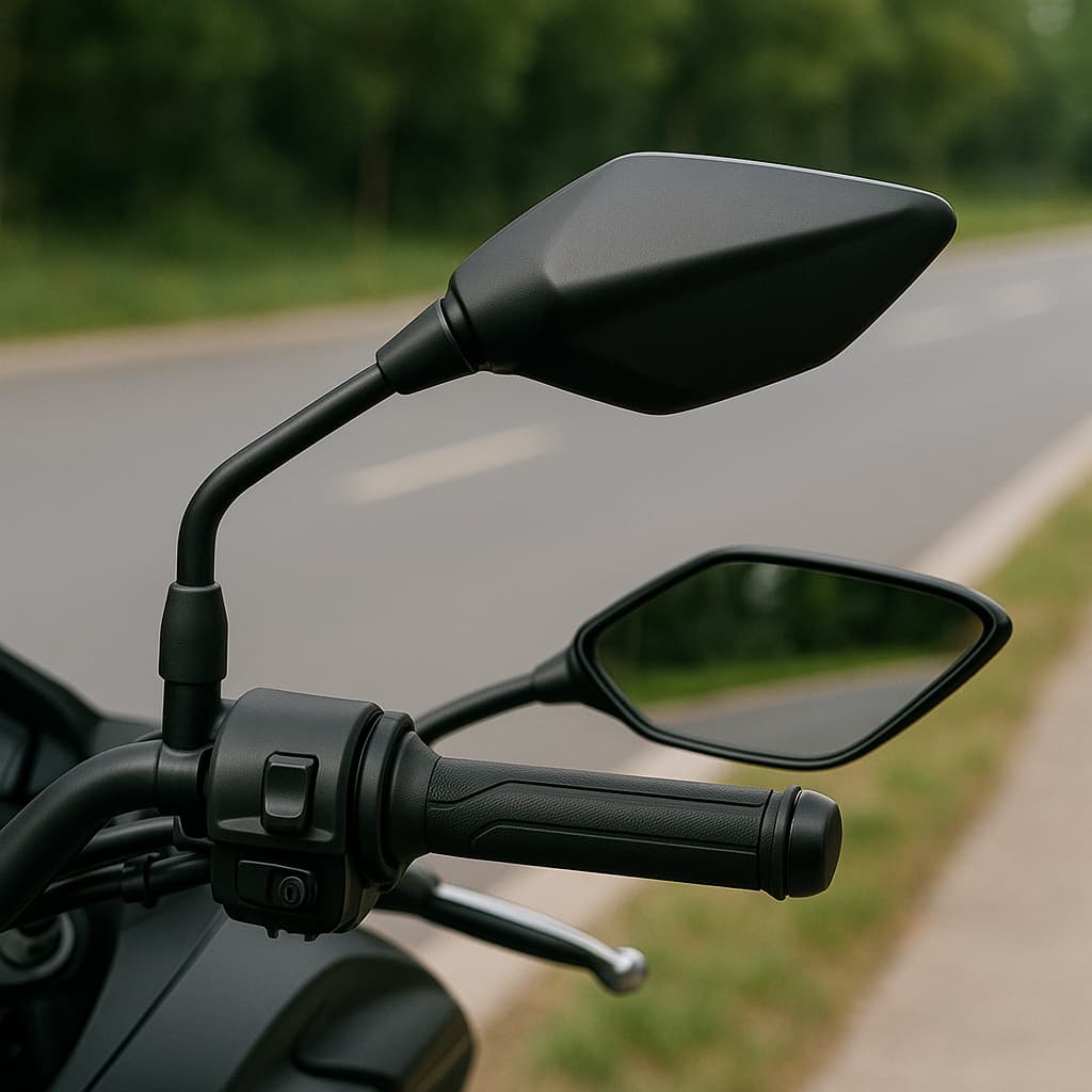 Retrovisor Par Modelo Kawasaki Z400 Rosca Honda Universal
