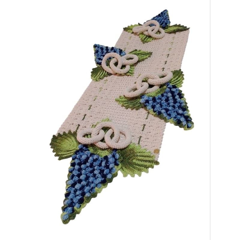 trilho de mesa cachos de uvas 🍇130m