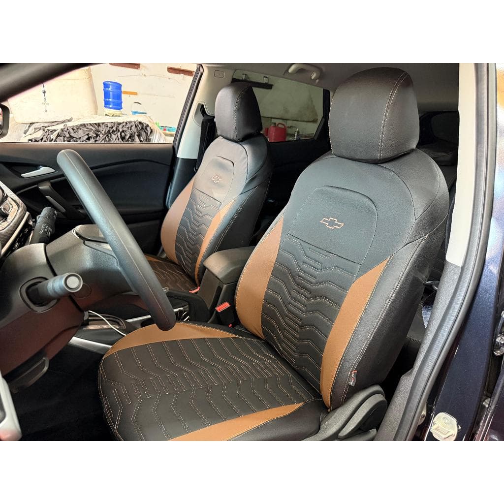 Capa de Couro Banco Selecionar o Carro nas variaçoes