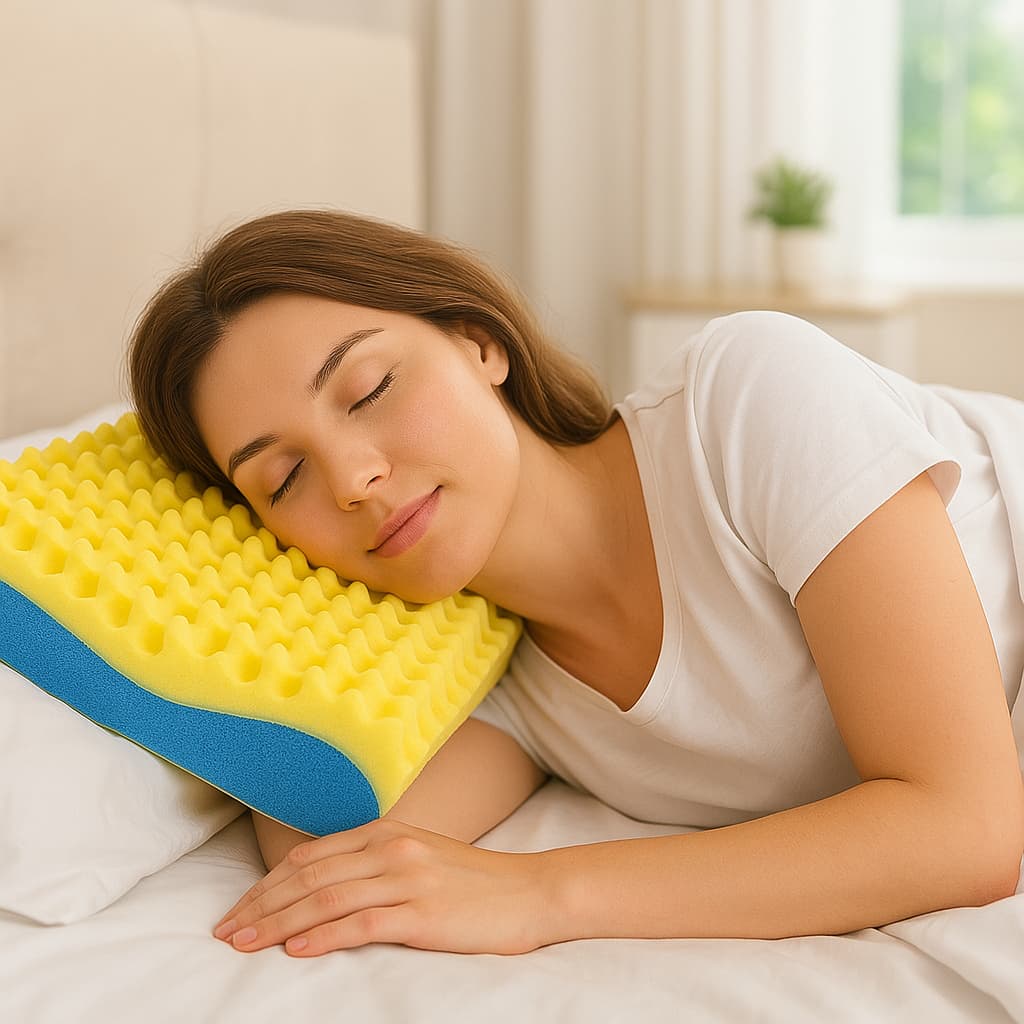 Travesseiro Anti-refluxo Adulto Com Capa Rampa Berço Grávida Cervical Ortopedico  Confortável
