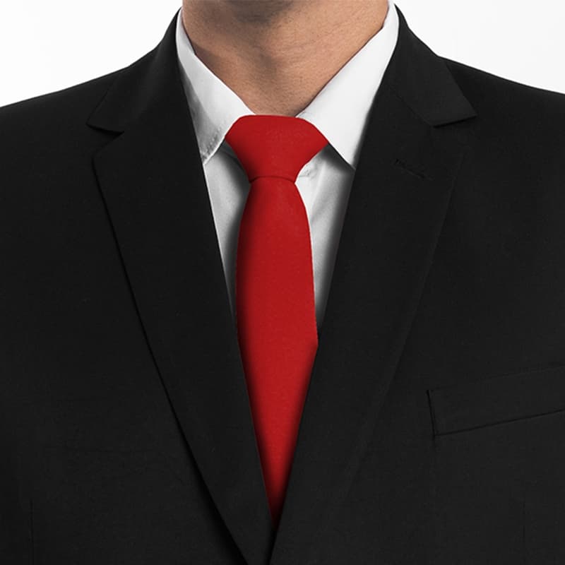 VERMELHO OXFORD - GRAVATA PARA PADRINHOS, CONGRESSO E EVENTOS