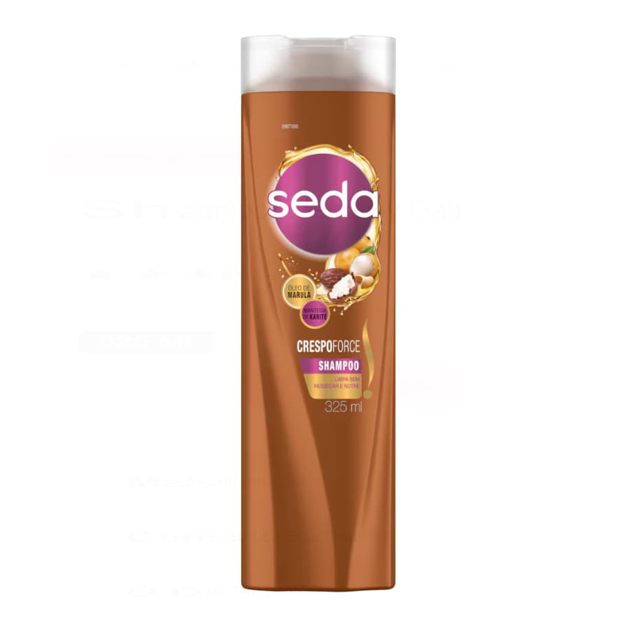 Shampoo Seda Crespo Force óleo Marula e karité 325ml
