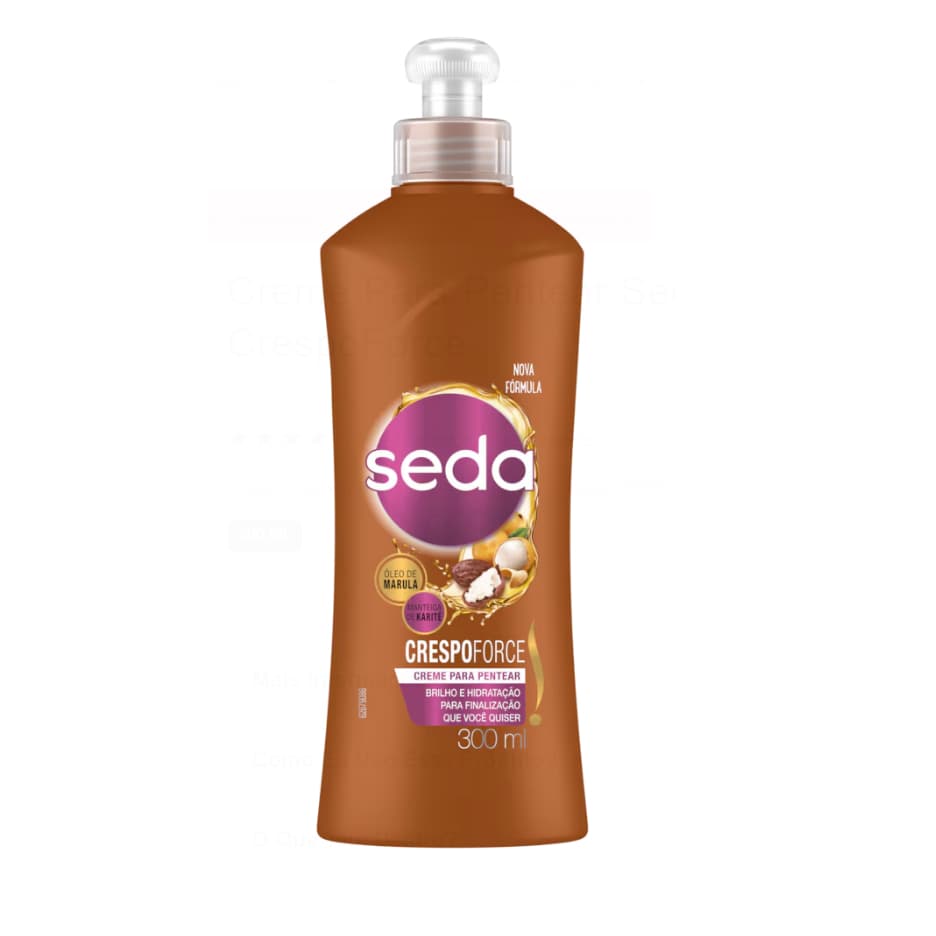 Creme de Pentear Seda Crespo Force óleo Marula e karité 300ml
